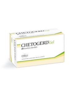 Chetogerd Gel Integratore Per il Controllo dell' Acidità Gastrica 20 Bustine Stick